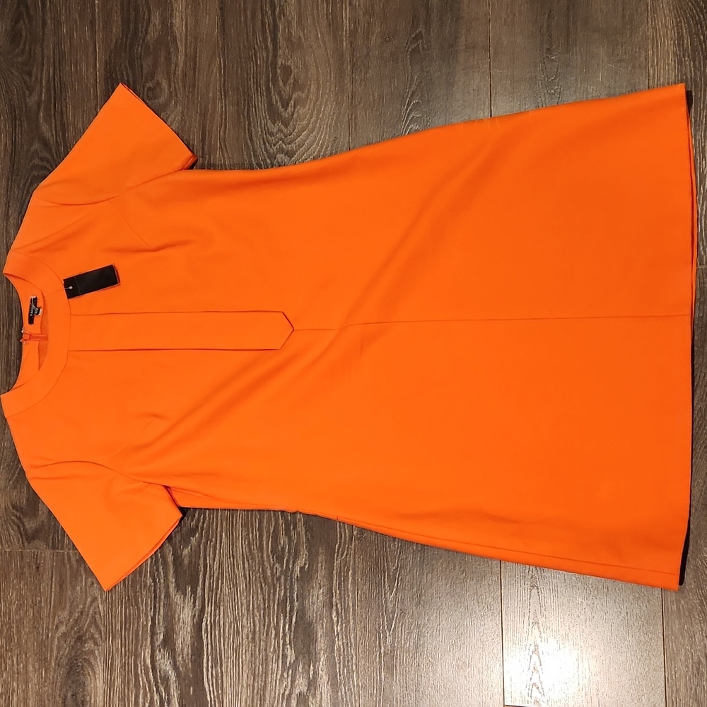 ❤️ RAOUL TEXTURED COTTON MOD SHIFT DRESS, 10
